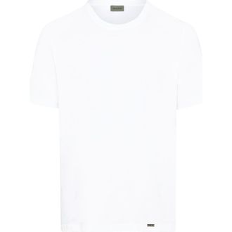 Hanro Living Shirts Cotton Crew Neck T-Shirt in White at Nordstrom, Size Xx-Large