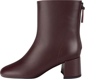 L37 Unieke stijlvolle schoenen en accessoires - Dames - Laarzen met Hak - Bruin - 36 EU - Schoenen