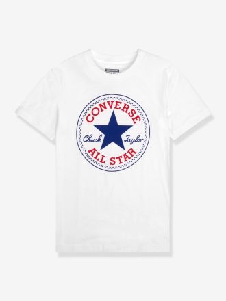 Converse Jungen T-Shirt Core Chuck Patch CONVERSE weiss