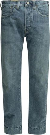 Levi's Straight Fit Button-Fly Jeans - Heren - Slim Fit Jeans - Blauw - W36 L32 - Denim - Jeans
