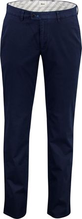 Brax Pantalon flatfront model Brax Fabio donkerblauw