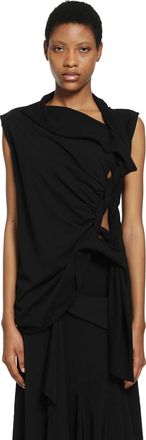 Yohji Yamamoto Braided Sleeveless T