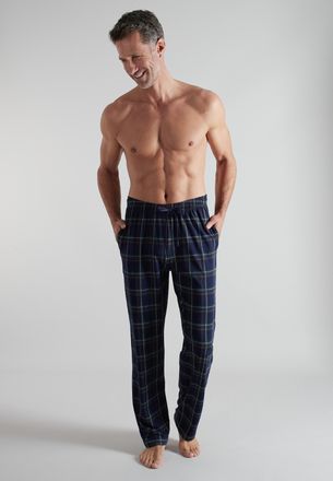 Bugatti Bermudas BUGATTI, Herren, Gr. 48, N-Gr, blau, dunkel, karo, Single Jersey, Obermaterial: 100% Baumwolle, bequem lang, Hosen Bermudas, lang, kariert, b