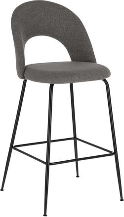 K Home Barstuhl Mara Sitzhöhe 65 cm - Dunkelgrau