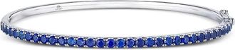 Kwiat 18k white gold sapphire bracelet - Blue