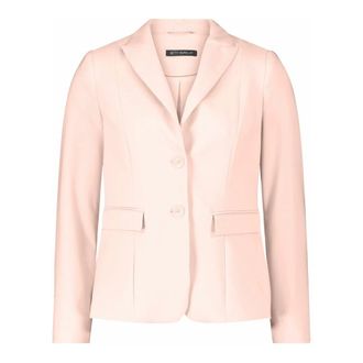Betty Barclay Enkelrijig blazer - Dames - Jassen - Roze - Maat: L Leer