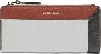 Coccinelle Loreen Portemonnee Geribbeld Leer