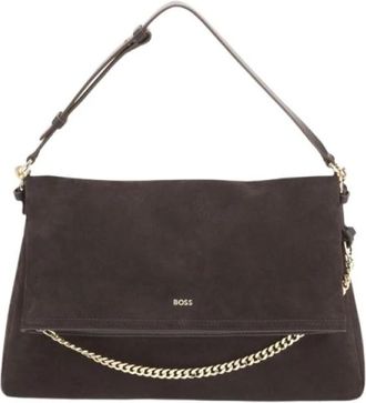 HUGO BOSS Tassen > Schoudertassen - Dames - Schoudertassen - Bruin - ONE Size - Tassen