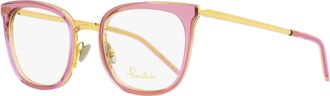 POMELLATO PM0065O Square Metal-Acetate Eyeglasses - Pink