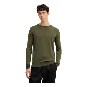 Karl Lagerfeld Truien & Vesten, Heren, Groen, S, Wol, Round-neck Truien