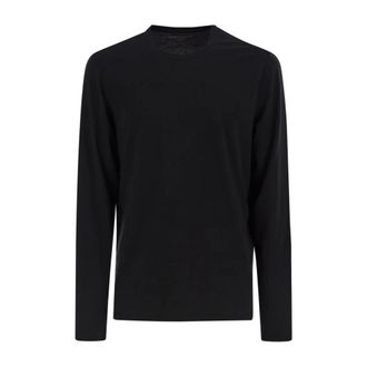 Majestic Filatures Heren, Tops, Zwart, Maat: XL Tweed