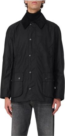 Barbour Waxed Cotton Jacket - male - Barbour - Light Jackets - Black - 2XL - Jackets