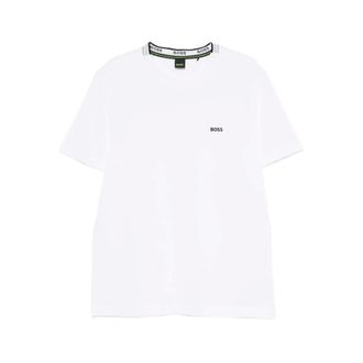 HUGO BOSS Hugo, T-Shirts, male, White, Size: 2XL Sweater Boss