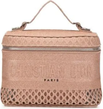 Dior Pre-owned Mini Bags, female, Pink, Size: ONE SIZE Pre-owned Mesh Mini Bag