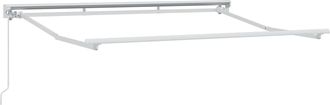 vidaXL Estructura De Toldo Manual 3 X 2,5 M Blanco Vidaxl