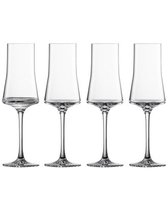 Zwiesel Glas Dnu Zwiesel Glas Set Of 4 Echo Crystal Grappa Glasses