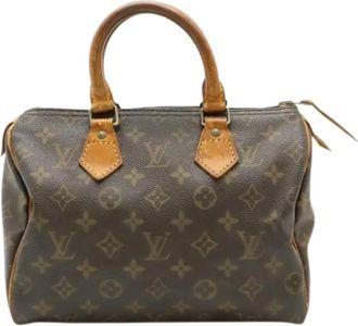 Louis Vuitton Pre-owned Vintage Monogram Handbag - Dames - Vintage Handtas - Bruin - ONE Size - Vintage