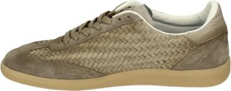 Giorgio 82106 Lage Sneakers - Heren - Sneakers - Grijs - 44 EU - Leer - Schoenen