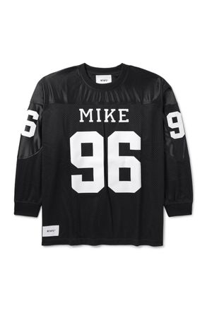 Wtaps Netminder Printed Tech-Jersey and Mesh Shirt