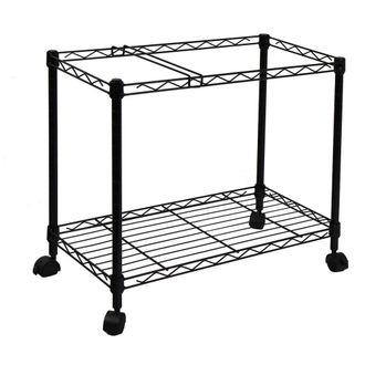 Oceanstar Portable 1-Tier Metal Rolling File Cart