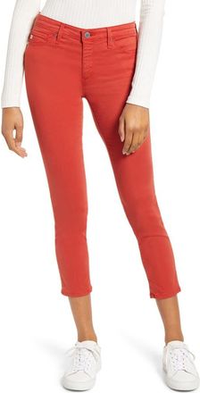 AG - Adriano Goldschmied The Prima Mid Rise Crop Cigarette Jeans in Canyon Ridge at Nordstrom Rack, Size 24