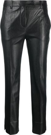 Incotex Pantaloni Slim Fit In Similpelle Stretch-Donna