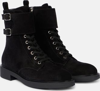 Gianvito Rossi Anfibi in suede