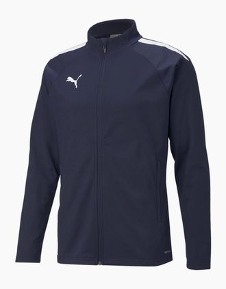 Puma Mens Mens Teamliga Training Jacket Tracksuit Top - Navy - Size: 38/Regular