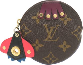 Louis Vuitton Brown Monogram Coin Purse/Coin Case (Pre-Owned)