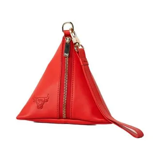 Lusso Chicago Bulls Rhea Dumpling Wristlet in Red at Nordstrom
