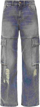 Just Cavalli Broek - Dames - Loose Fit Jeans - Blauw - W27 - Denim - Jeans
