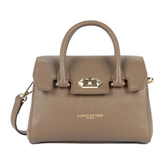 Lancaster Handbags, female, Beige, Size: ONE SIZE Mini Milano Cosmos Dark Sand Handbag