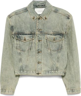 Entire studios Shrunken Denim Jas - Heren - Spijkerjassen - Blauw - XS - Denim - Jassen