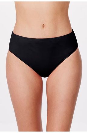 Gottex Tutti Frutti Mid Rise Swim Bottom in Black at Nordstrom, Size 10