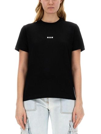 Msgm Micro Logo T Shirt