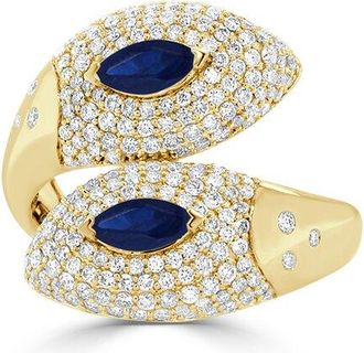 Sabrina Designs 14K 1.06 Ct. Tw. Diamond Bypass Ring
