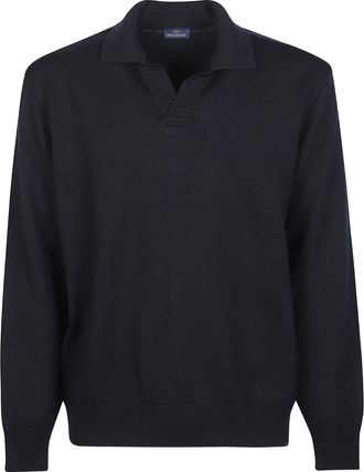 Paul & Shark Maglione con colletto - Blu