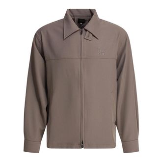 Needles Light Jackets, male, Beige, Size: L Beige Sports Jacket with Zippered Pockets