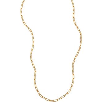 Made by Mary Jude Chain Necklace in Gold Filled at Nordstrom, Size 16
