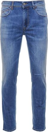 Re-hash Slim-fit Jeans, male, Blue, Size: W33 Rubens Slim-fit Jeans