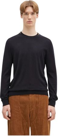 Paul Smith Ronde hals gebreide kleding - Heren - Ronde hals truien - Blauw - L - Wol - Truien & Vesten