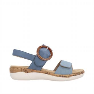Remonte Womens Jocelyn Strap Sandals In Blue