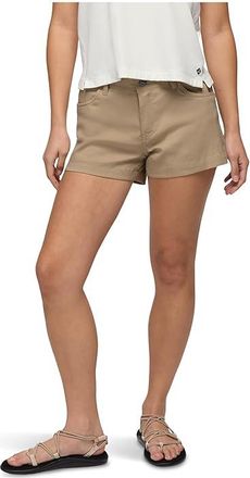 Prana Stretch Zion Halle Shorts Womens Shorts Sandbar : 10 3, Elastane/Nylon