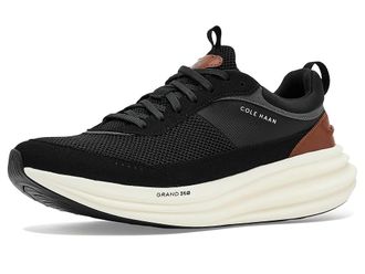 Cole Haan Original Grand Quadstreak Running Sneakers Mens Shoes Black/British Tan/Ivory : 11.5 D - Medium, Textile