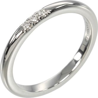 Tiffany & Co. Platinum Platinum 950 Band Ring (Pre-Owned)
