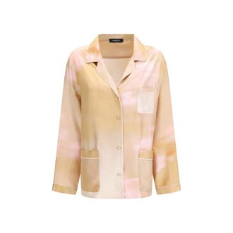 Fabiana Filippi Silk Pattern Womens Shirt