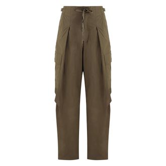 Isabel Marant Broeken, Dames, Groen, S, Katoen, Rebecca Cargo Broek