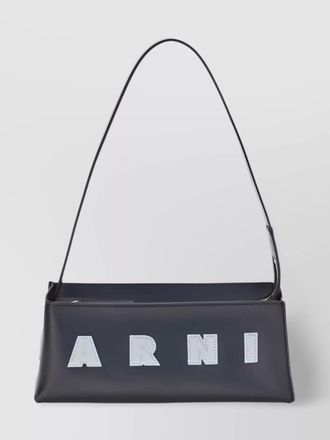 Marni museo calf leather shoulder bag