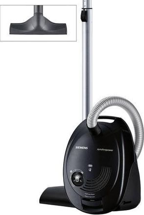 SIEMENS Vs06a212 Aspiradora De Trineo Negra Potencia 600w