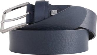 Piquadro Mens belt with prong buckle - Heren - Riemen - Blauw - ONE Size - Accessoires